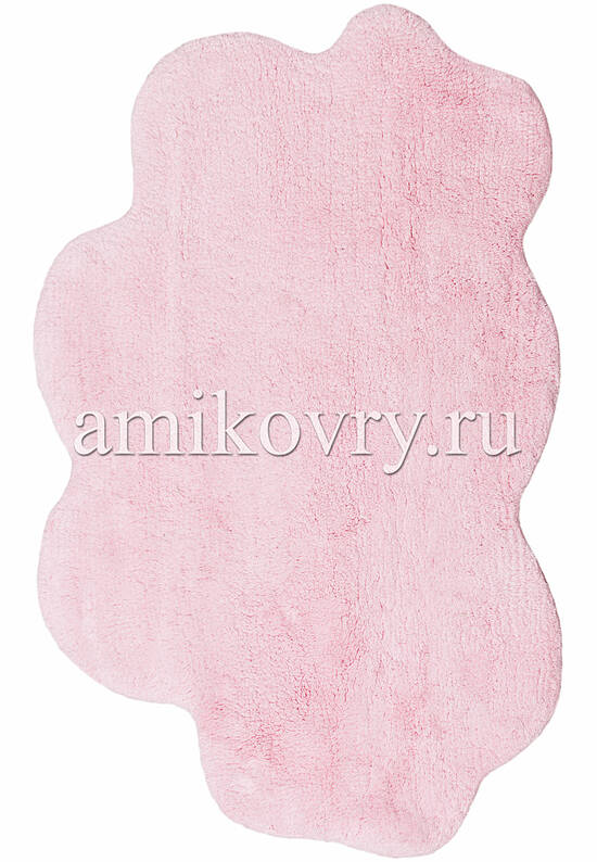 Розовый коврик для ванной из хлопка Cloud-Pink