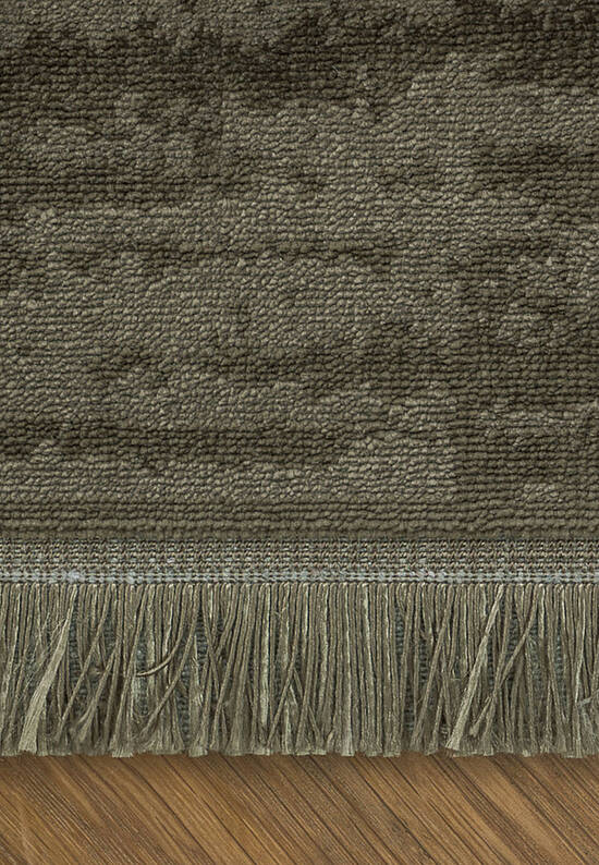 Винтажный ковер из полиэстера TOR 05 Green