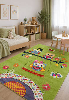 ковер в интерьере Rio Merinos 2740-Green