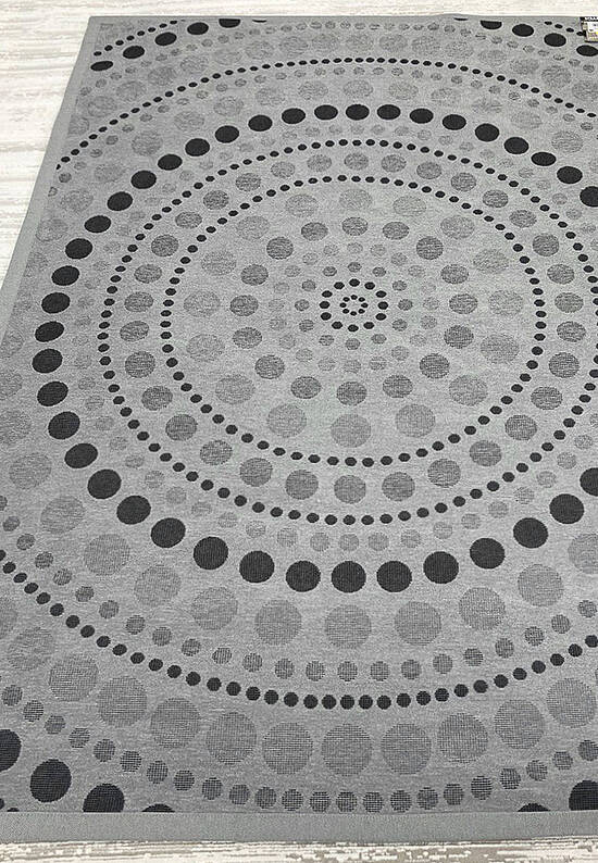 Двусторонний безворсовый ковер Oola-Silver discount