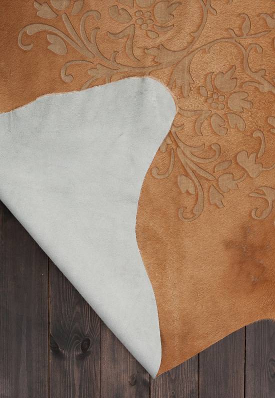 Натуральная шкура коровы хай-тек Sasha D46 cream