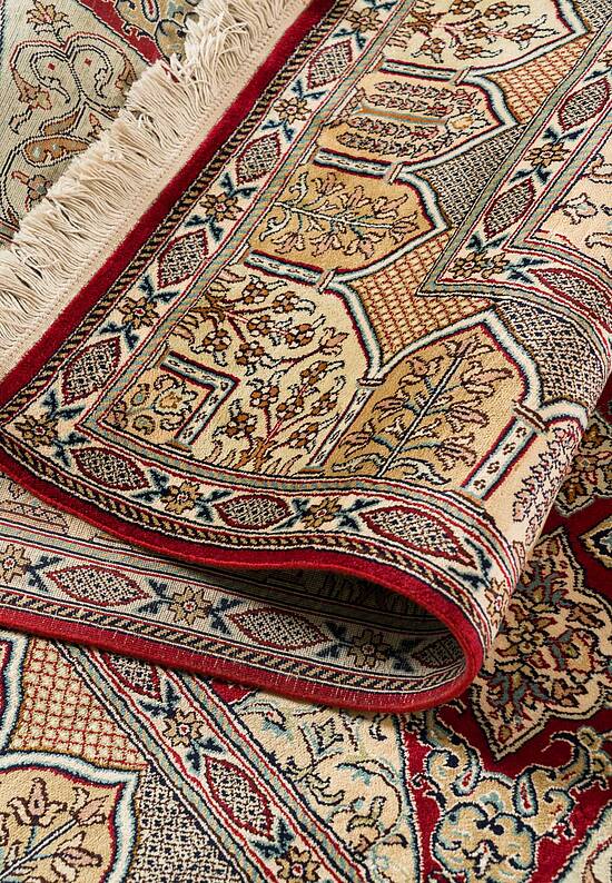 Шелковый ковер ручной работы IIST-GI9ZK25CJ Gumband