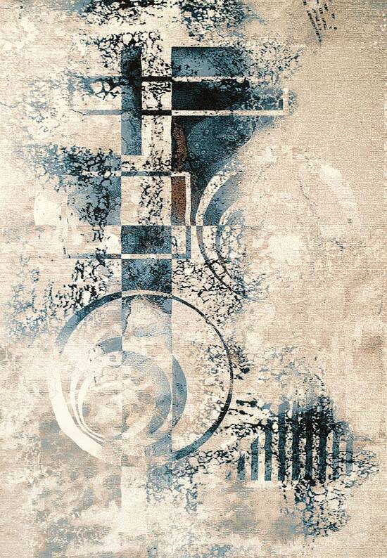 Современный шерстяной ковер EZ6248-E11