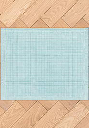 дизайн коврика для ванной Confetti Bath Cotton Hazar 02 Mint Green