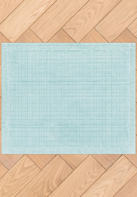 Светлый коврик для ванной Hazar 02 Mint Green