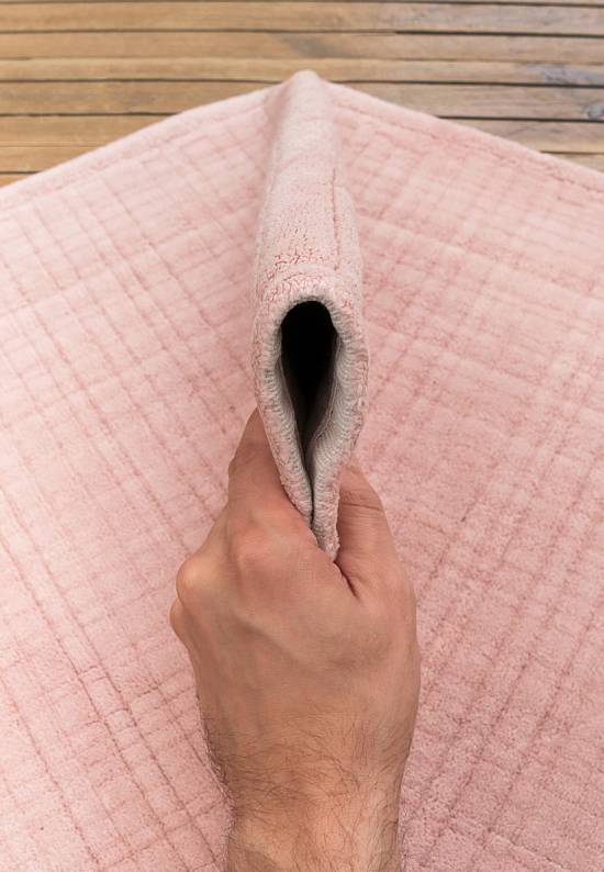 Комплект ковриков для ванной и туалета Hazar 03 Dusty Rose