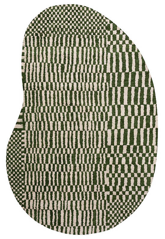 Безворсовый современный ковер  LT6084-L413