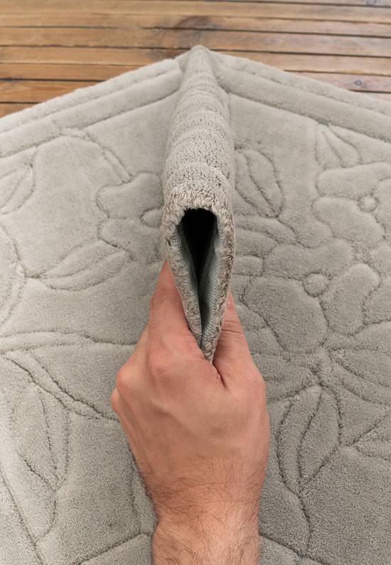 Комплект ковриков для ванной и туалета Pedina 05 Grey