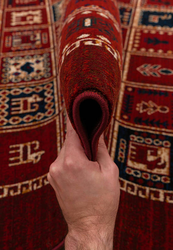 Иранский синтетический ковер FA4121-F16 discount