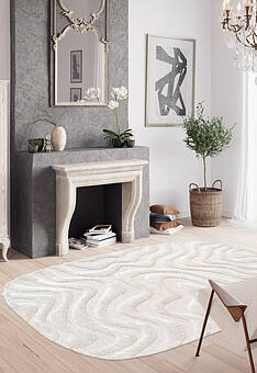 ковер в интерьере Edea RE5458-R55 RR овал