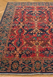 ковер в перспективе Kadim KDM 01 Navy Red