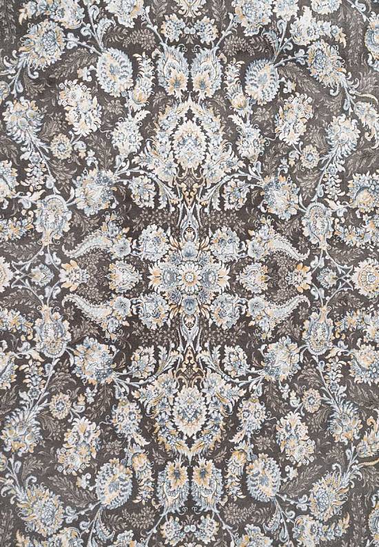 Иранский высокоплотный ковер G256-Dark Gray