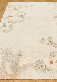 ковер ручной работы в перспективе Lorena Canals Cotton Seabed Play Rug