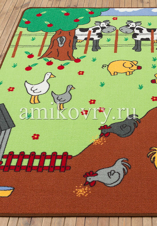 Детский игровой коврик Farm Green-G9
