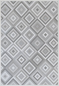 дизайн лицевой стороны безворсового ковра Smart Weave Tahula-Silver