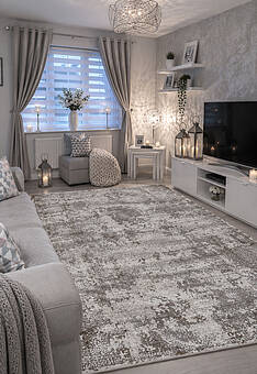 ковер в интерьере Graff F239-Gray-Beige