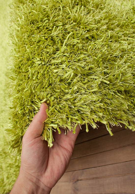 Синтетический ковер с длинным ворсом H225-Green