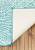 Комплект ковриков для ванной и туалета Lumber 02 Turquoise
