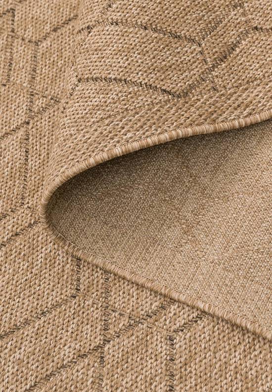 Современная циновка для дома и улицы 64984-178 Brown