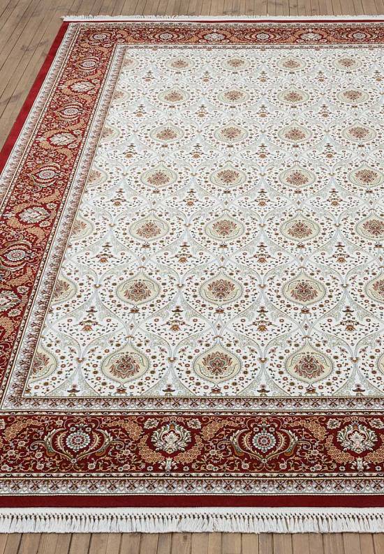 Классический ковер из Турции 10138-Red Cream