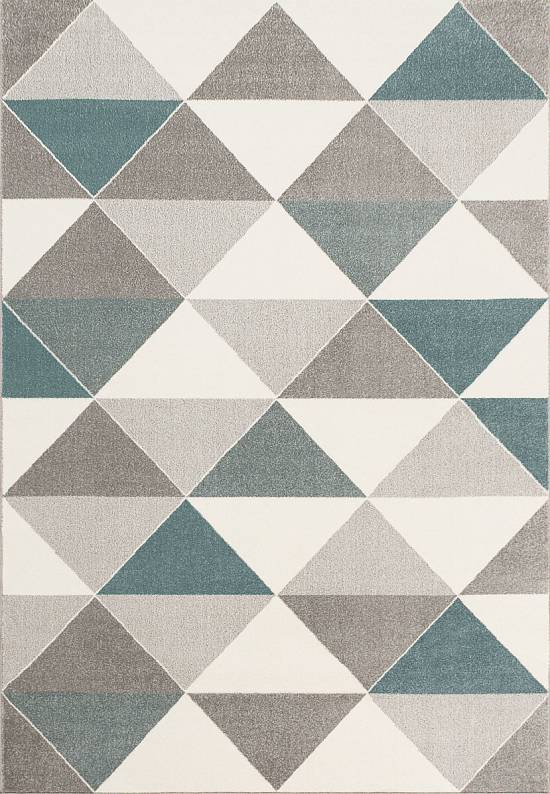Недорогой современный ковер F276-Gray