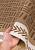 Безворсовый ковер из хлопка ARN 03 Brown White