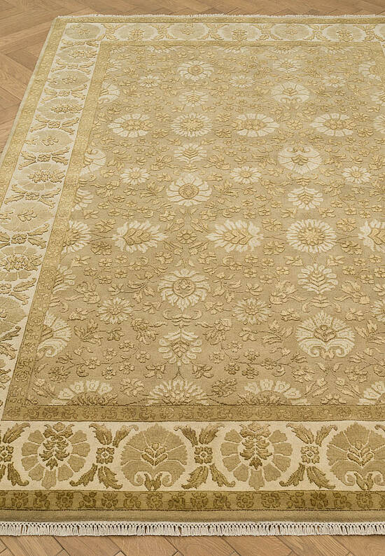 Элитный ковер ручной работы 49 Brown Ivory