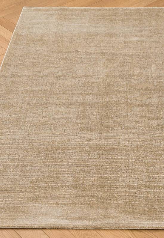 Однотонный ковер из полиэстера Charlie-Beige