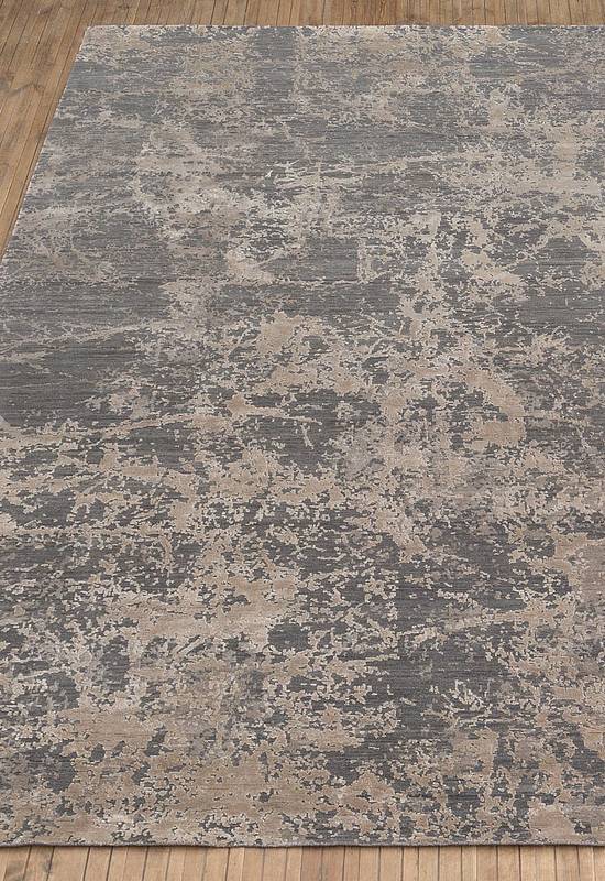 Ковер ручной работы Chaos Theory By Kavi 8/8-RWB ESK-411-Medium Gray/White Sand