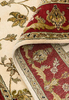 фактура ковра Kashan gold 10/10 CH-102-7-Ivory/Red