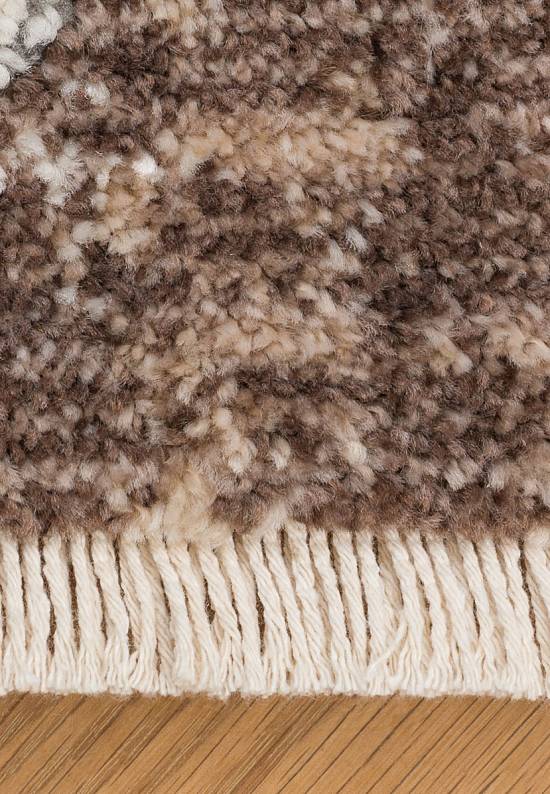 Недорогой ковер из полиэстера O0198-070 Beige
