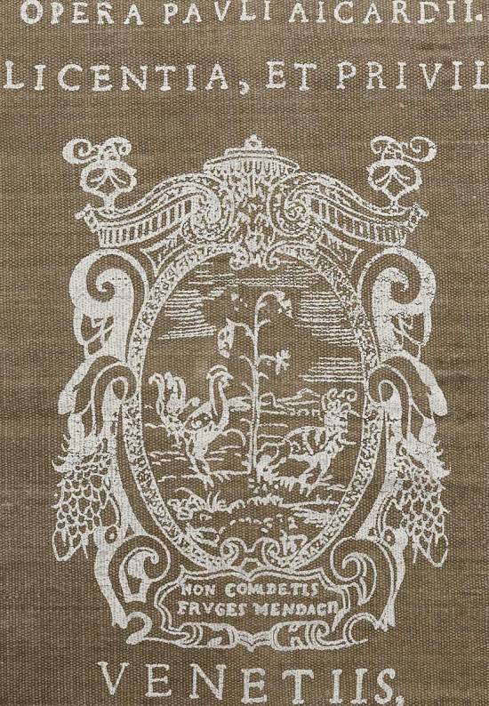 Безворсовый ковер из хлопка JHC-02 beige-white venetiis