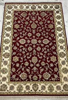 Ковер ручной работы Kashan gold 10/10 MI-1032-Red/Ivory