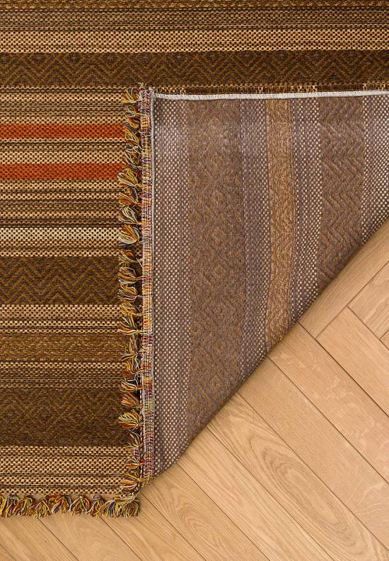 Безворсовый акриловый ковер IN 01 Brown Terra