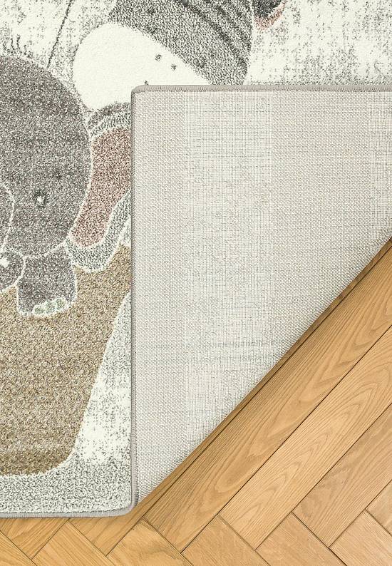 Недорогой современный ковер F263-Gray