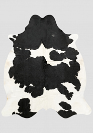 дизайн натуральной шкуры коровы Черно-белая LN009-Black/White 897
