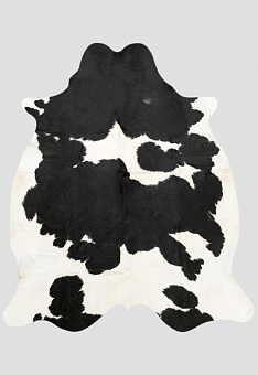 Натуральная шкура коровы Чёрно-белая LN009-Black/White 897