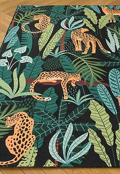 Безворсовый ковер Rio Leopard