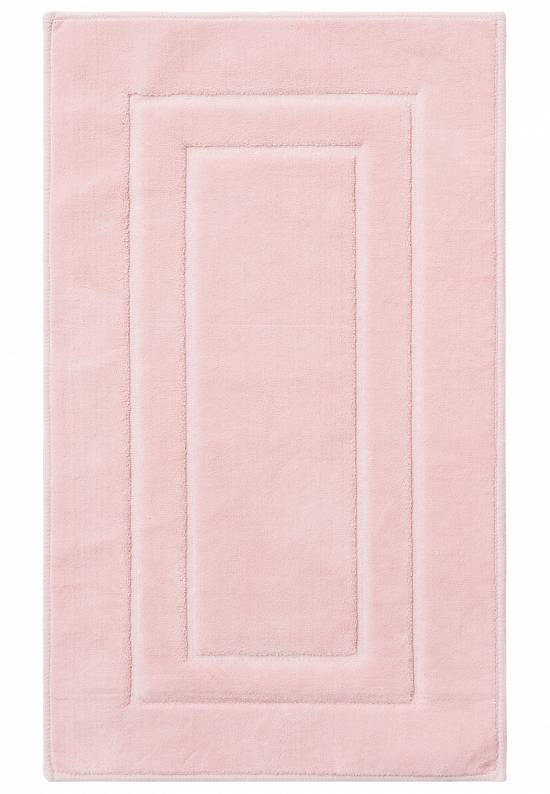 Розовый коврик для ванной из хлопка Ekose-Pink