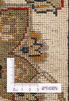 фрагмент ковра Kashan gold 10/10 SD-281-Red/Ivory