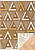 Двусторонний безворсовый ковер AR 18 Beige Yellow