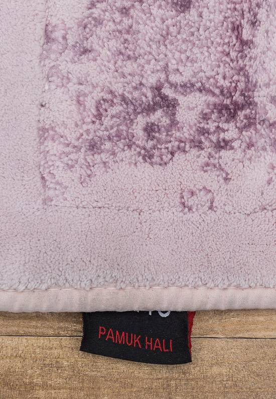 Турецкий ковер из хлопка и вискозы Patchwork L.Damson