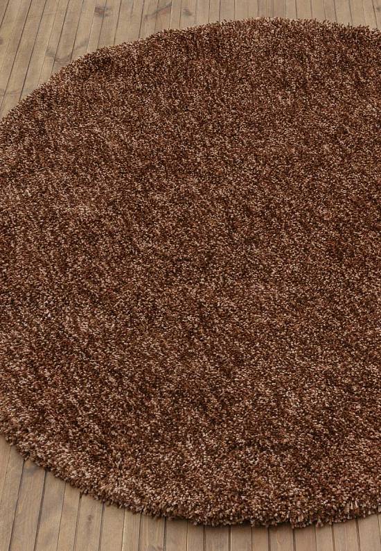 Мягкий ковер с длинным ворсом Choco
