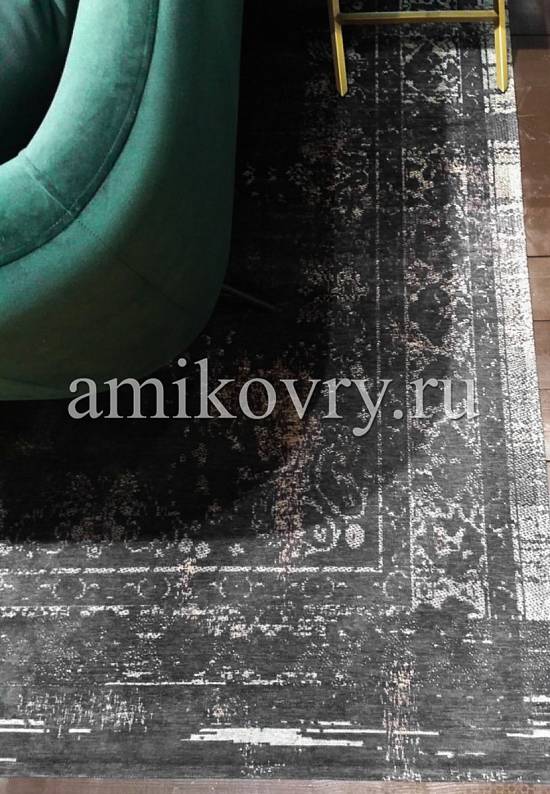 Безворсовый бельгийский ковер из хлопка Medallion-8263 discount2