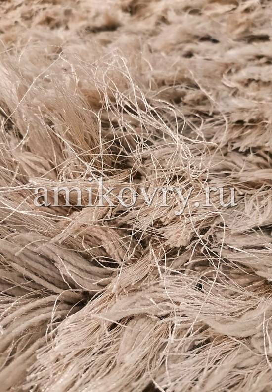 Пушистый ковер с длинным ворсом H265-beige discount4