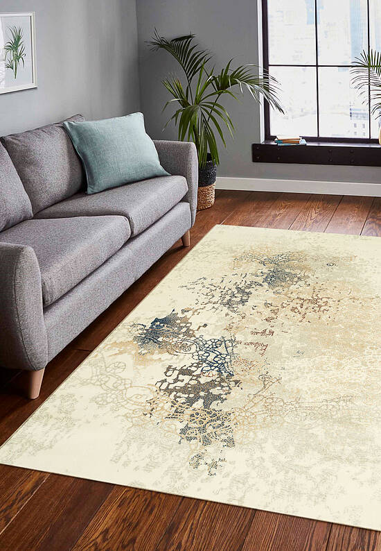 Монгольский шерстяной ковер EA5964-E11