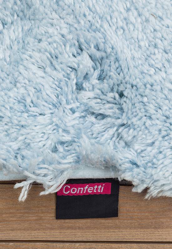 Голубой мягкий коврик для ванной 3505 Pastel Blue