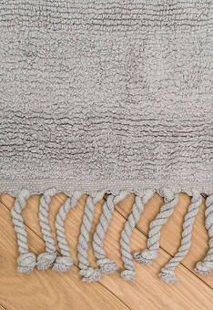 фрагмент коврика для ванной Irya Bath Paloma-Light Gray