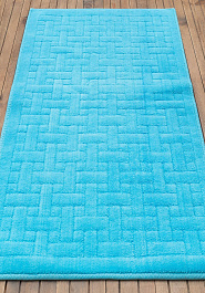 коврик для ванной в перспективе Cotton CTN 06-Turquoise