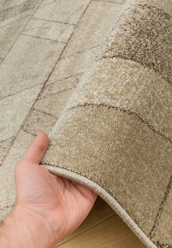 Недорогой синтетический ковер 1167-18455